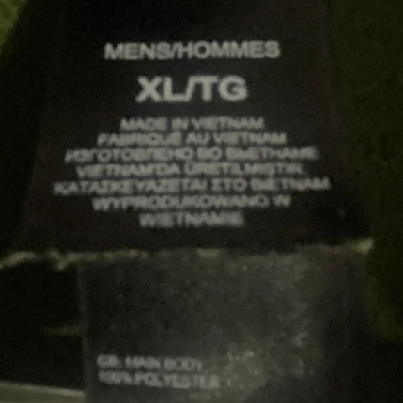 The North Face Men’s XL Green Half Zip Fleece Pullover - Picture 6 of 9